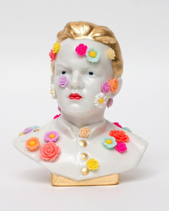 Sculpture titled "O. Balbyshev "Young…" by Oleksandr Balbyshev, Original Artwork, Ceramics