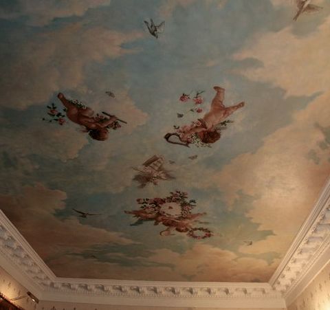 Peinture intitulée "Plafond style Franç…" par Olena Rabitcheva, Œuvre d'art originale