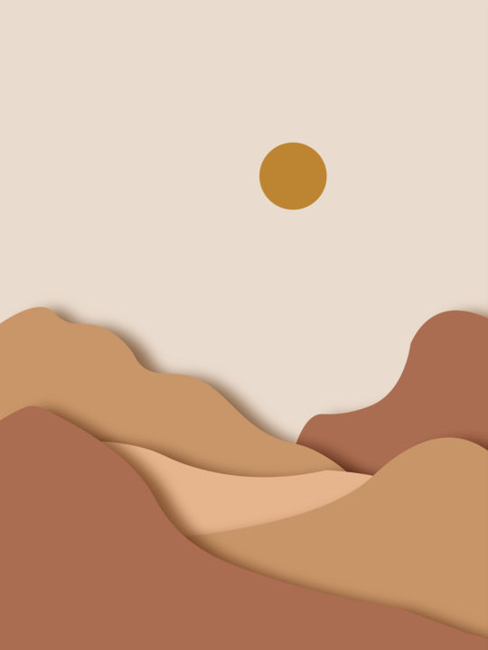 Цифровое искусство под названием "Abstract geometric,…" - Olga Arroway, Подлинное произведение искусства, 2D Цифровая Работа