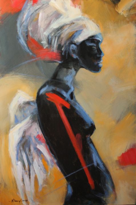 Painting titled "Onset" by Olga David, Original Artwork, Acrylic