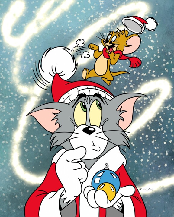 Tom And Jerry Wallpaper Christmas