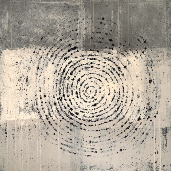 Peinture intitulée "Spiral" par Olga Shagina, Œuvre d'art originale, Huile