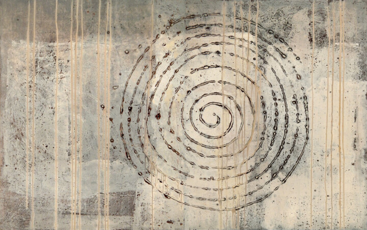 "Spiral" başlıklı Tablo Olga Shagina tarafından, Orijinal sanat, Petrol