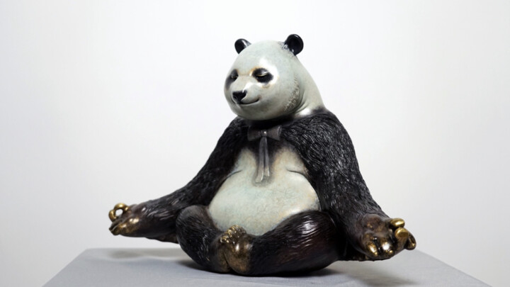 Les pandas dans l'art chinois
