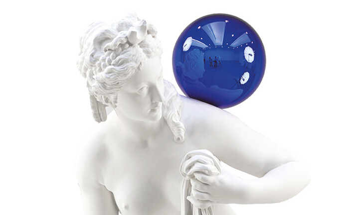 "Shine": Palazzo Strozzi'deki Jeff Koons sergisi, Floransa (İtalya).