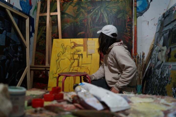 Paula Solís Burgos: la passione dell'olio su tela