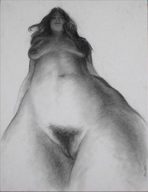 Drawing titled "jeane02.jpg" by Gustavo Olivera, Original Art,