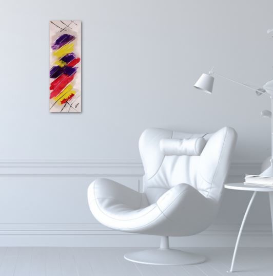 Peinture intitulée "Sensitive" par Olivier Art Abstrait, Œuvre d'art originale, Acrylique Monté sur Châssis en bois