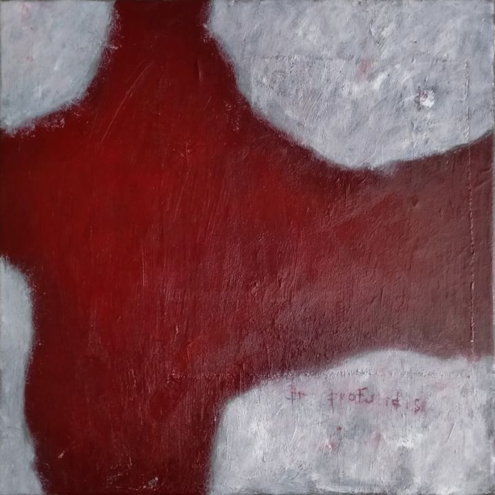 Peinture intitulée "de profundis 2" par Olivier Biarez, Œuvre d'art originale, Acrylique