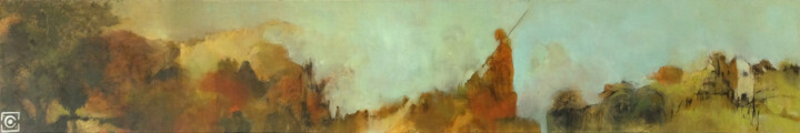 Картина под названием "120-20-08.jpg" - Olivier Chevalier, Подлинное произведение искусства, Акрил