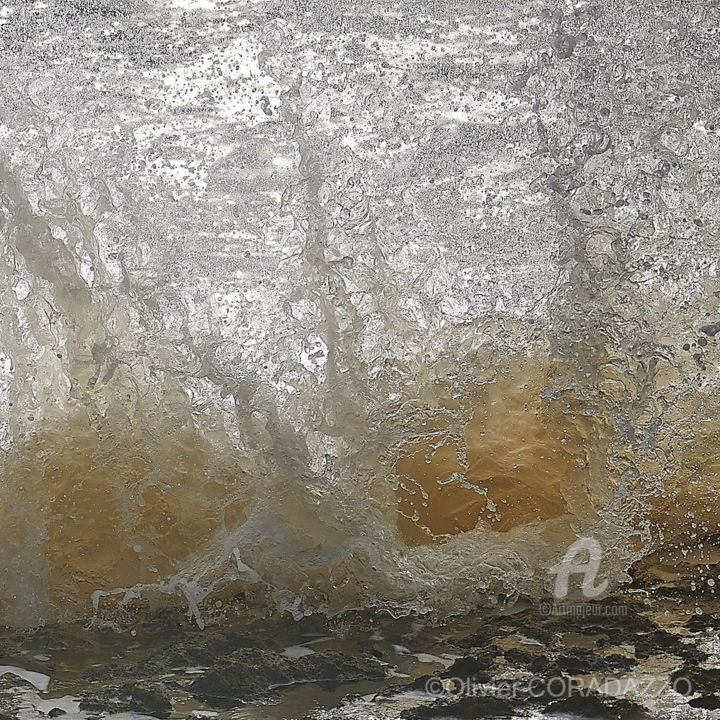 Fotografia zatytułowany „La mer (3)” autorstwa Olivier Coradazzo, Oryginalna praca, Fotografia cyfrowa