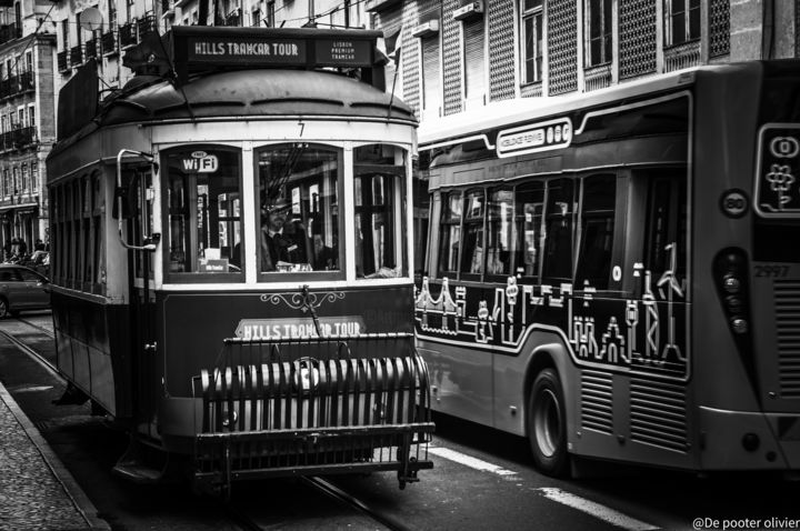 "lisbone" başlıklı Fotoğraf Olivier De Pooter tarafından, Orijinal sanat, Fotoşoplu fotoğrafçılık