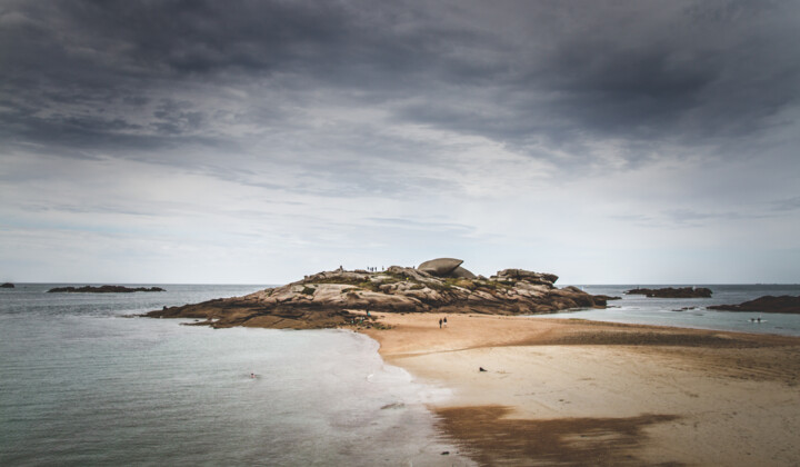 Photographie intitulée "Île Renote, Bretagne" par Olivier Horen, Œuvre d'art originale