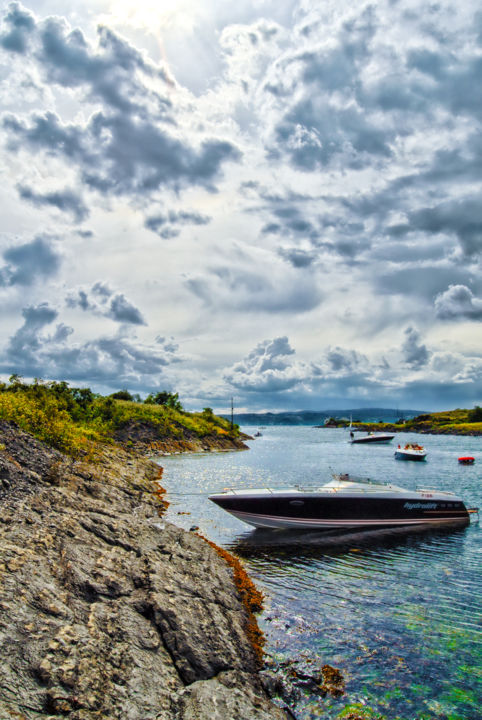 Photography titled "Fjord Estival" by Olivier Landry, Original Artwork