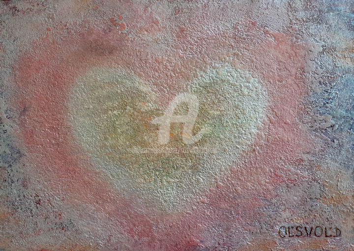 Painting titled "Pure heart ( Чистое…" by Ol'Svol'D, Original Artwork, Oil