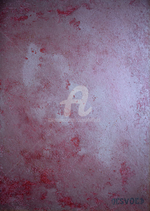 Painting titled "Unique pink diamond…" by Ol'Svol'D, Original Artwork, Oil