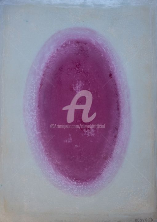 Painting titled "Faberge egg "Pink R…" by Ol'Svol'D, Original Artwork, Oil