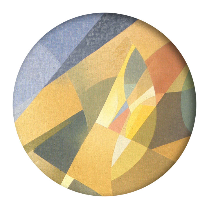 Отпечатки и Гравюры под названием "Mandala VI (El día)" - Omar Sorriente, Подлинное произведение искусства, Цифровая печать