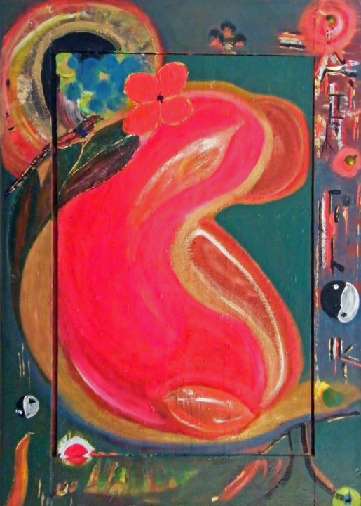 Peinture intitulée "SERIE VIBRATION " m…" par Isabelle Nivet, Œuvre d'art originale