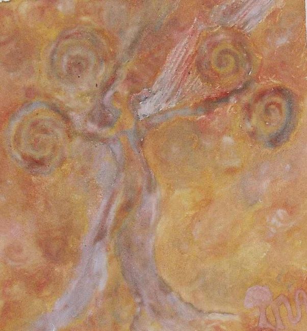 Peinture intitulée "Earth, Mother  Wind…" par Ondrich, Œuvre d'art originale