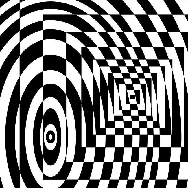 Circles and Squares Casino Tunnel Illusion (Casino Illusion Artist)