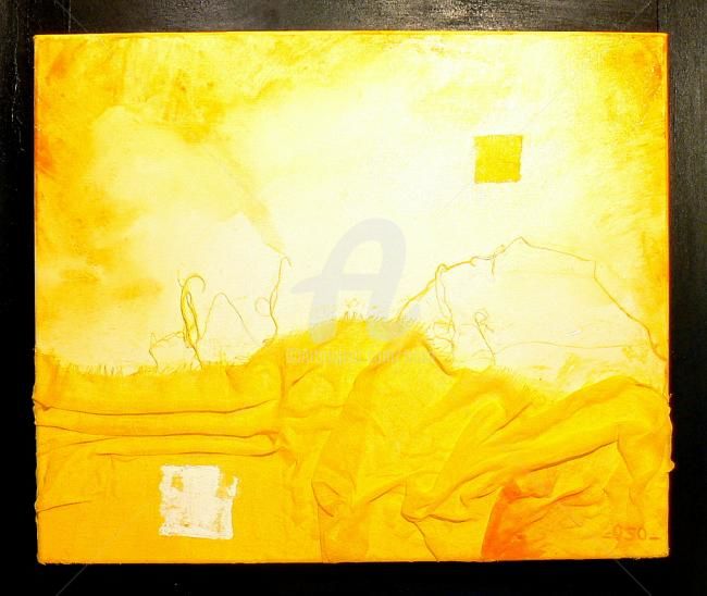 Peinture intitulée "LUMIERE 1" par Oso, Œuvre d'art originale, Acrylique