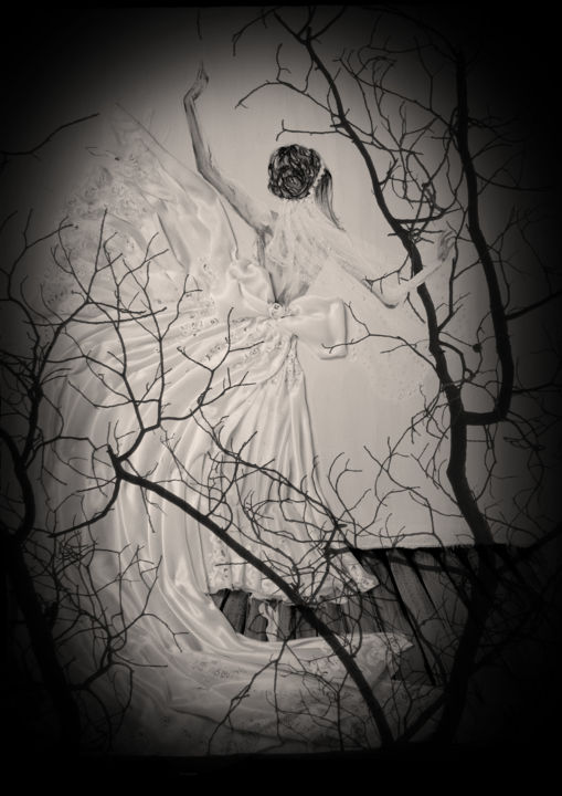 Peinture intitulée "Eiona" par Orana Marceline, Œuvre d'art originale, Acrylique