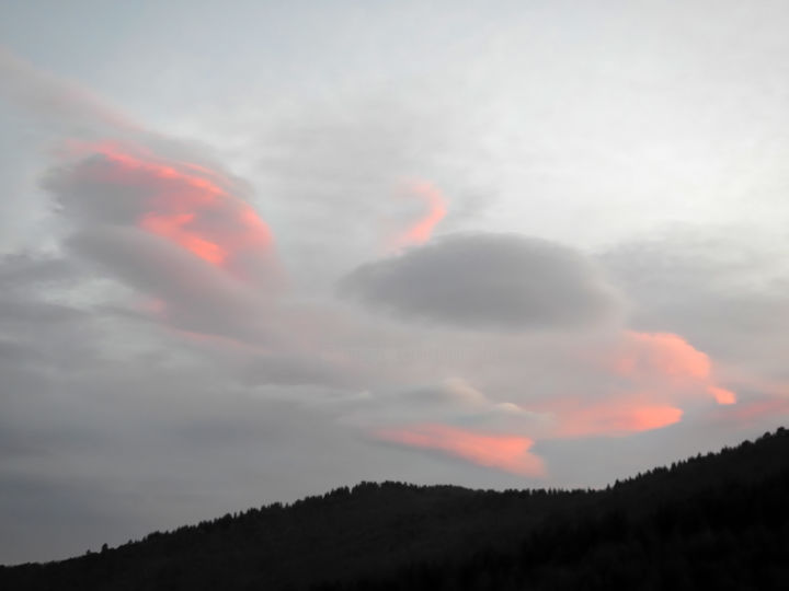 Fotografía titulada "Au couchant." por Alain Brasseur, Obra de arte original