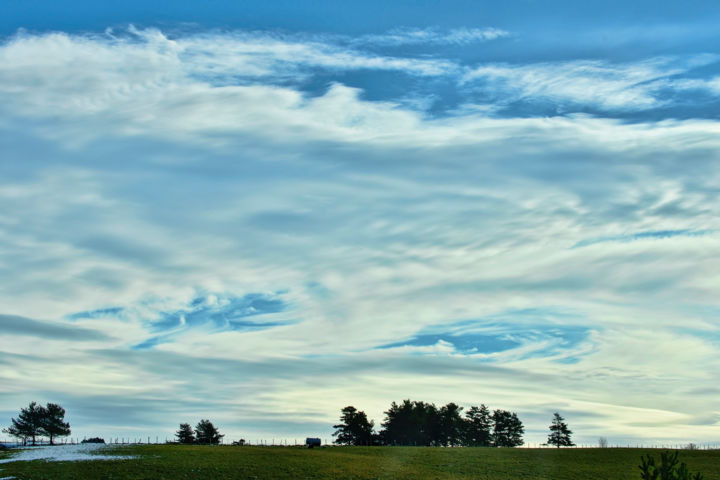 Photography titled "Lumières du mont Lo…" by Alain Brasseur, Original Artwork