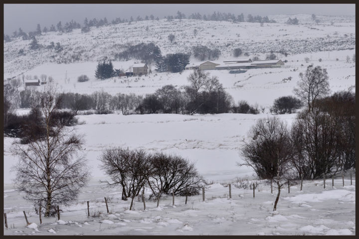 Photographie intitulée "Le bel hiver.....166" par Alain Brasseur, Œuvre d'art originale
