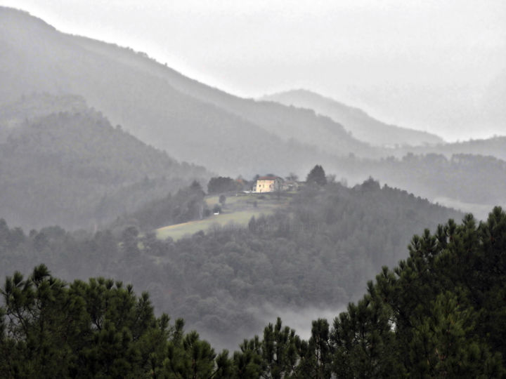 Fotografía titulada "Foggy day." por Alain Brasseur, Obra de arte original