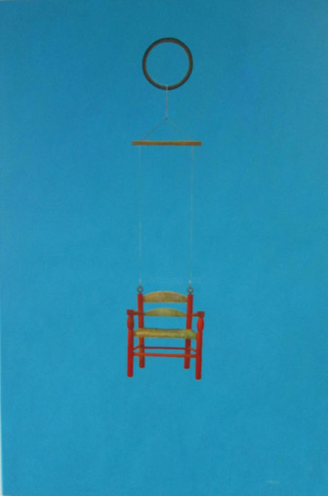 Pintura titulada "Sïmbolo Terrenal" por Orcas Azerlav, Obra de arte original, Acrílico