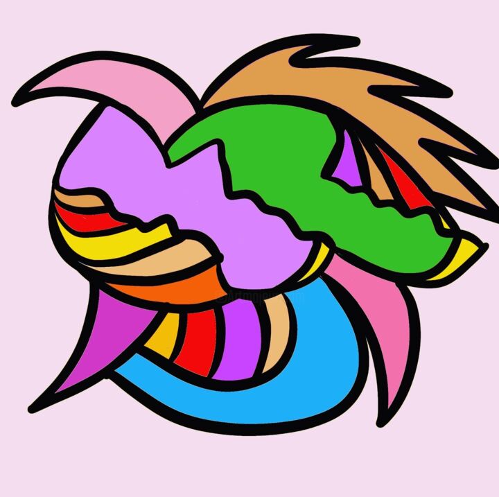 Digital Arts titled "Logo" by Orchidillustrations, Original Artwork, Digital Painting