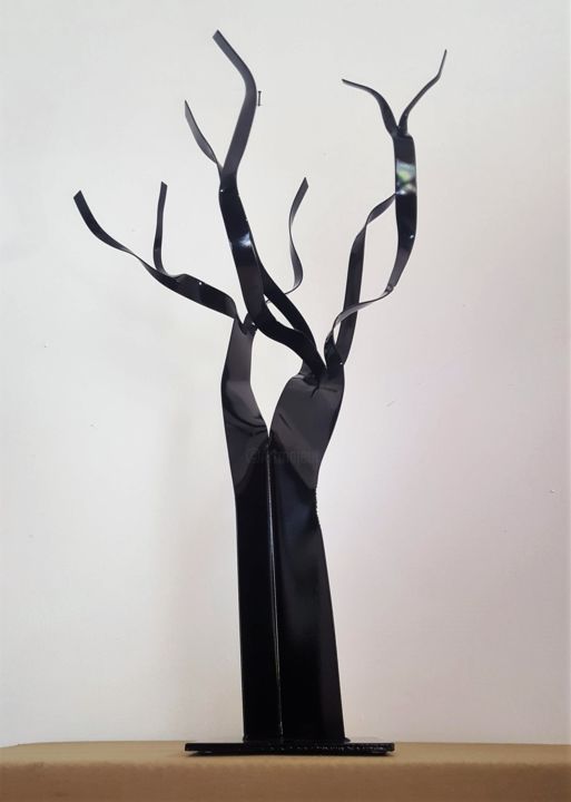Escultura intitulada "arbol" por Ricardo Orduz Ordoñez, Obras de arte originais