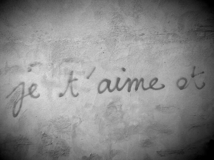 Фотография под названием "je t'aime et" - O.M.A., Подлинное произведение искусства, Цифровая фотография