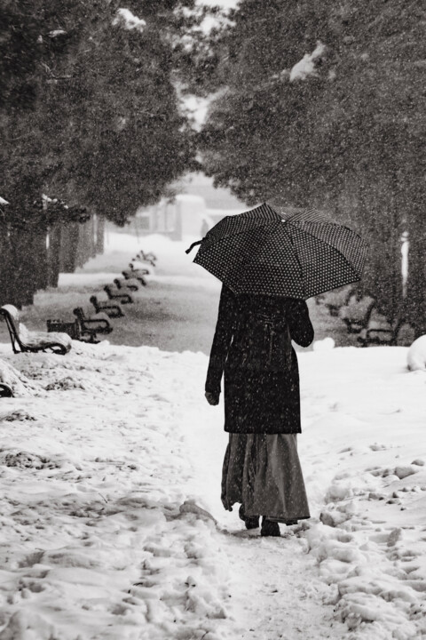 Photographie intitulée "umbrella" par Orhan Güldeste, Œuvre d'art originale, Photographie non manipulée