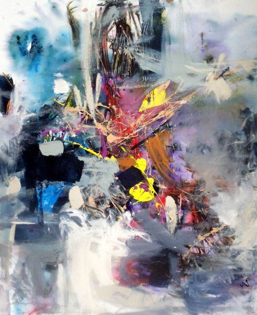 "Abstract Acrylic on…" başlıklı Tablo Orhan Cebrailoglu tarafından, Orijinal sanat