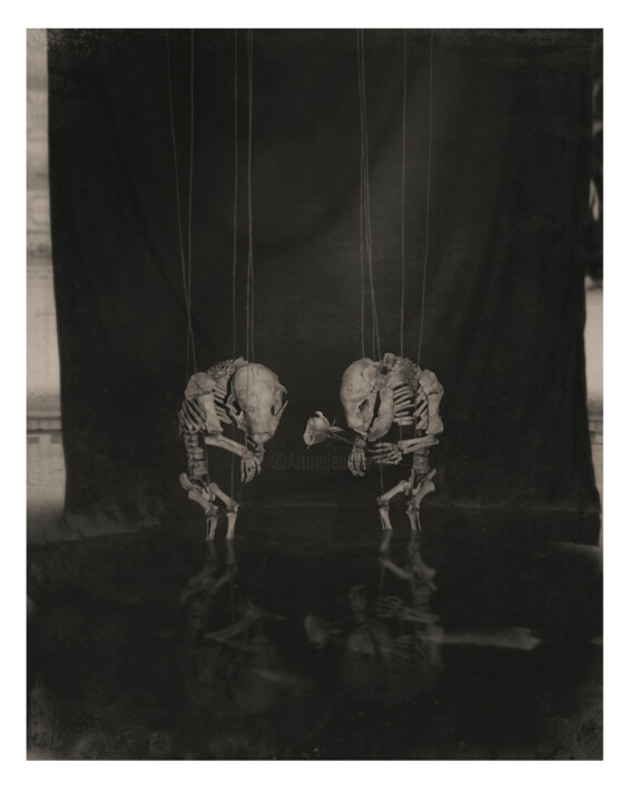 Photography titled "Marionetas" by Oriol Jolonch, Original Artwork, Digital Photography