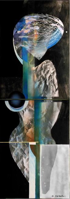 Pintura titulada "serie "MUJERES DE S…" por Oscar Carballo, Obra de arte original, Oleo
