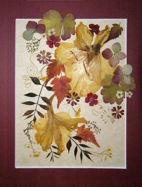 Artisanat intitulée "Осень" par Tatiana Berdnik, Œuvre d'art originale