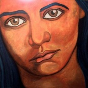 Painting titled "Faccione 3" by Oshiro, Original Art,