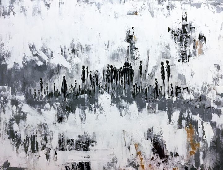 "steady-state" başlıklı Tablo Osman Özkan tarafından, Orijinal sanat, Akrilik