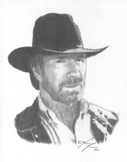 Drawing titled "Ranger" by Otmer Horn, Original Artwork