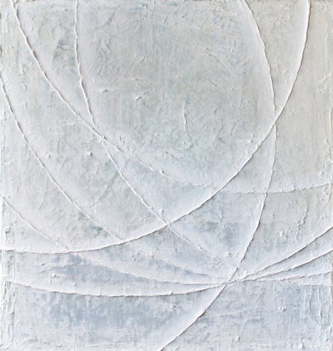Картина под названием "Untitled 537" - Oto Macek, Подлинное произведение искусства, Акрил Установлен на Деревянная рама для…