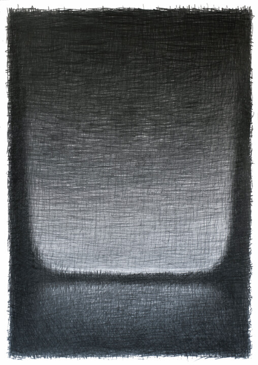 Dessin intitulée "Untitled 3732" par Oto Macek, Œuvre d'art originale, Crayon