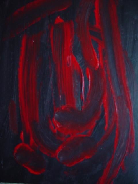 Painting titled "Ovum" by Owen Geronimo, Original Artwork