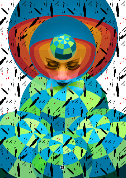 "collage, illustrati…" başlıklı Dijital Sanat Oxana Kolyagina tarafından, Orijinal sanat, Kolaj
