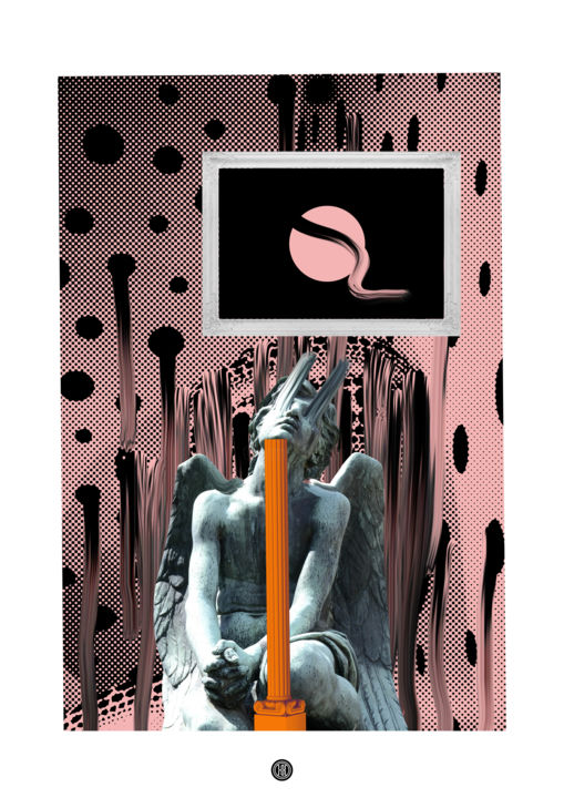 「№2」というタイトルのデジタルアーツ Oxana Kolyaginaによって, オリジナルのアートワーク, コラージュ