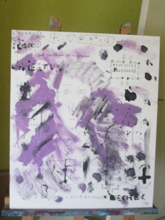 Peinture intitulée "6-la-vie-est-un-jeu…" par Patrice Bourgeois, Œuvre d'art originale,
