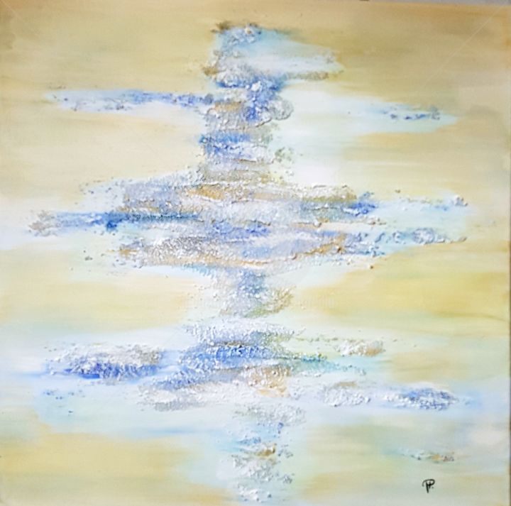 Malerei mit dem Titel "Mirage" von Cya, Original-Kunstwerk, Acryl